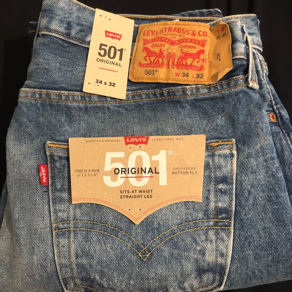 Men’s Levis 501 jeans